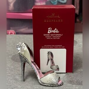 Barbie 2020 Hallmark Keepsake Shoe - Sational! Special Edition Ornament